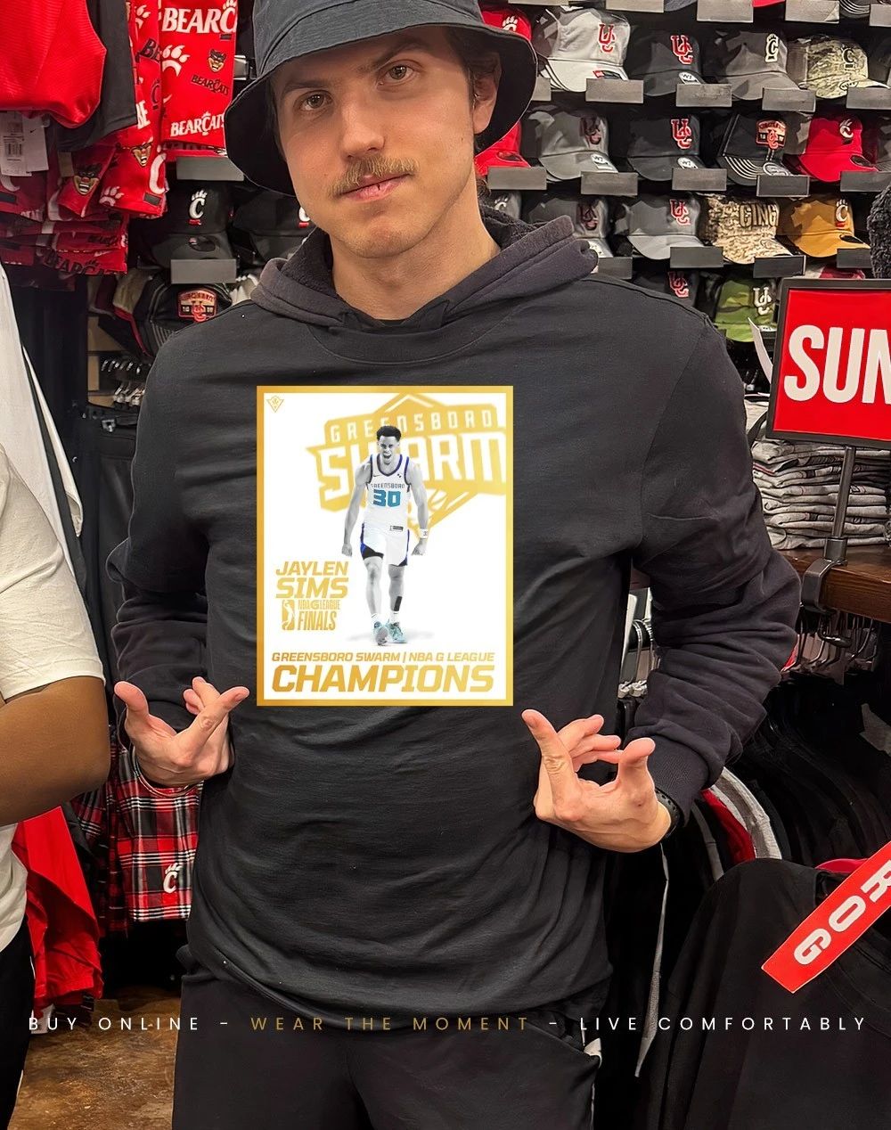 Jaylen Sims Nba 2026 NBA G League Finals Champions shirt
