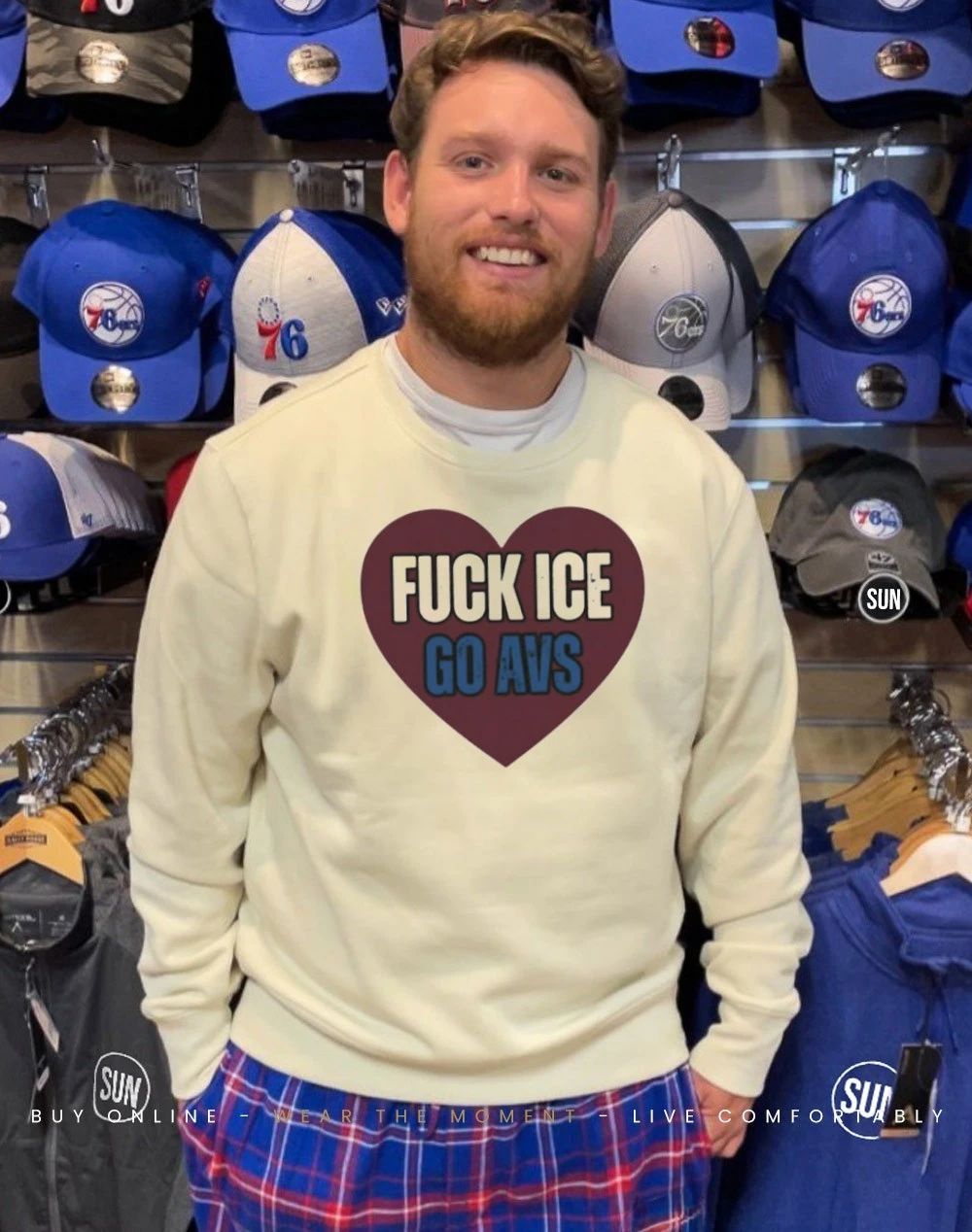 Colorado Avalanche fuck ice go AVS shirt