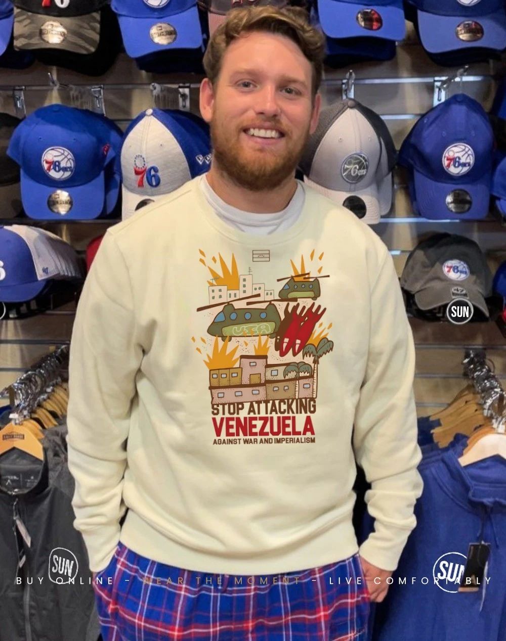Stop attacking Venezuela against war and imperialism shirt