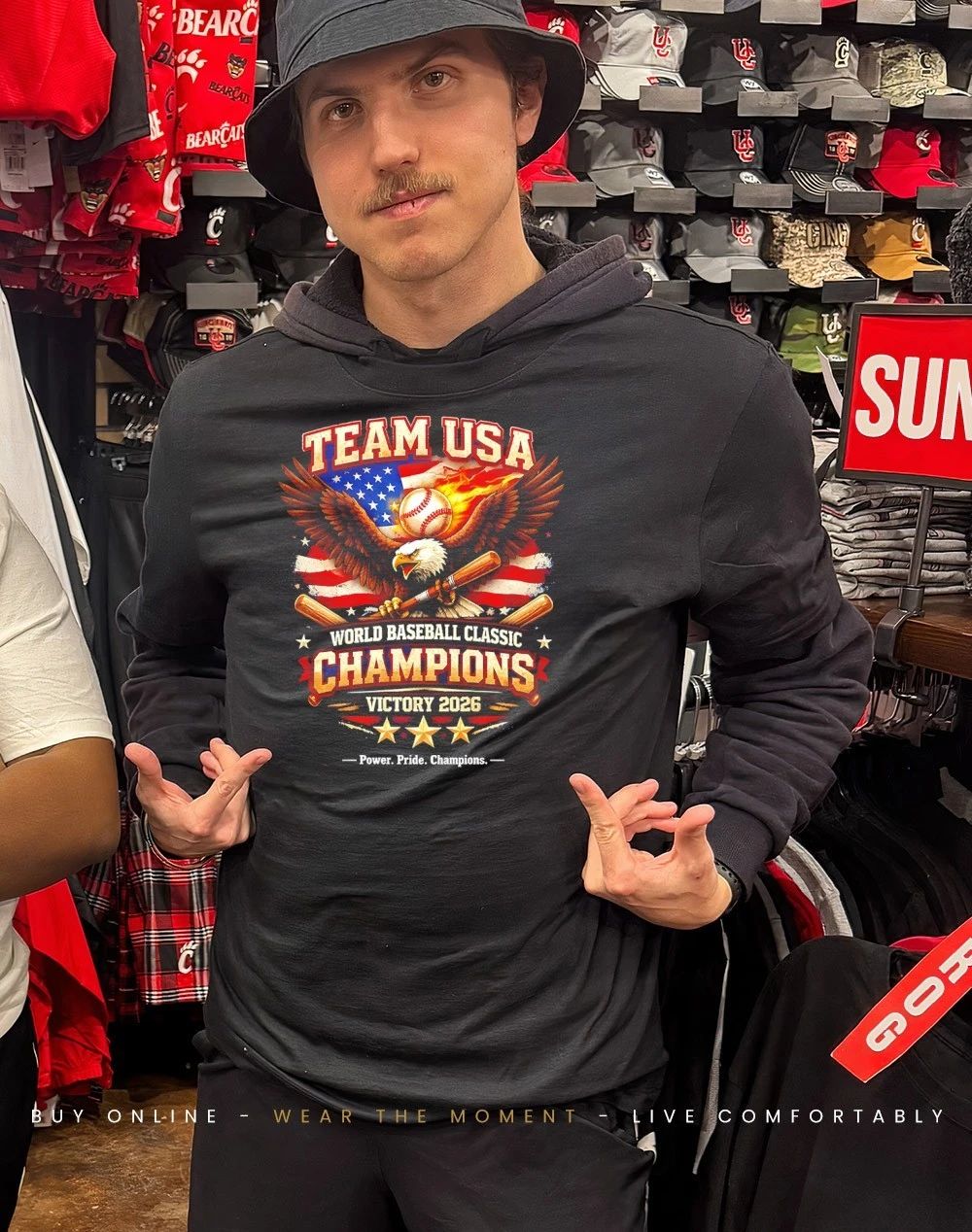 Team USA World Baseball 2026 Classic Champions Victory Shirt