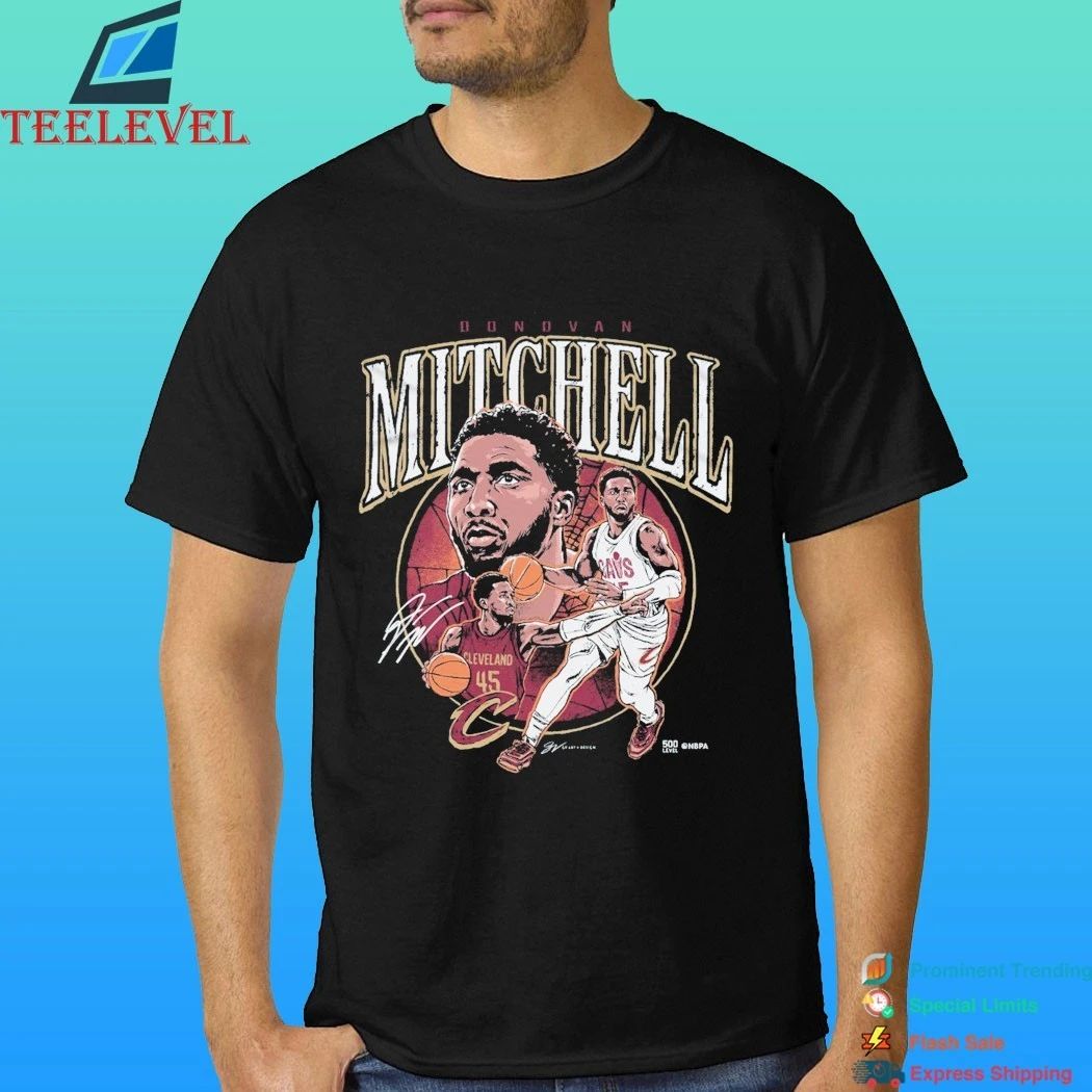 Donovan Mitchell Circle Player Shirt
