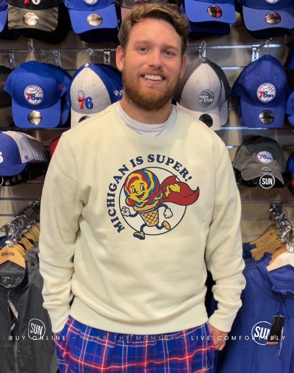 Michigan is Super Superman Ice Cream shirt
