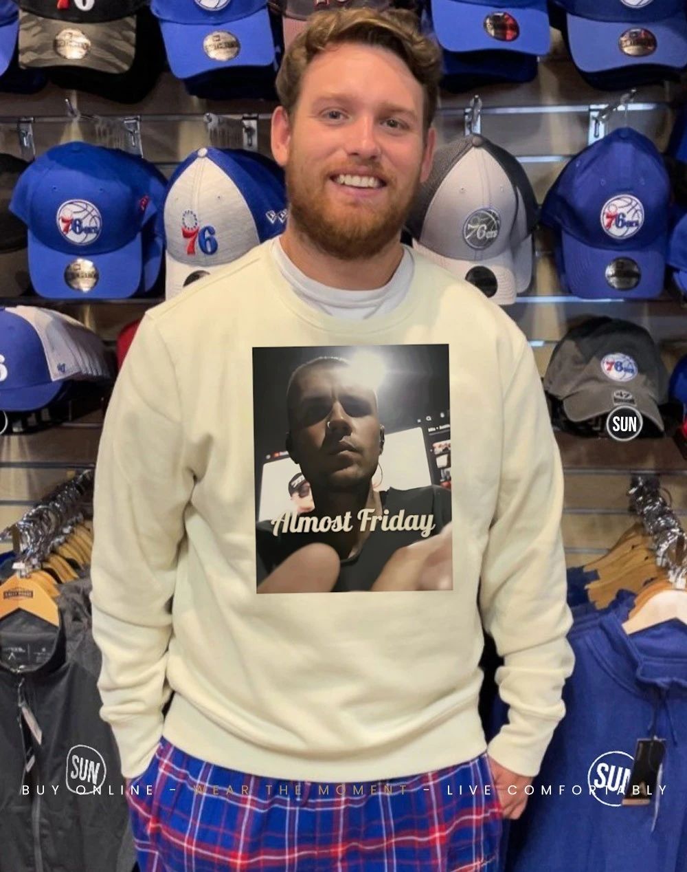 Almost Friday Coachella Justin shirt