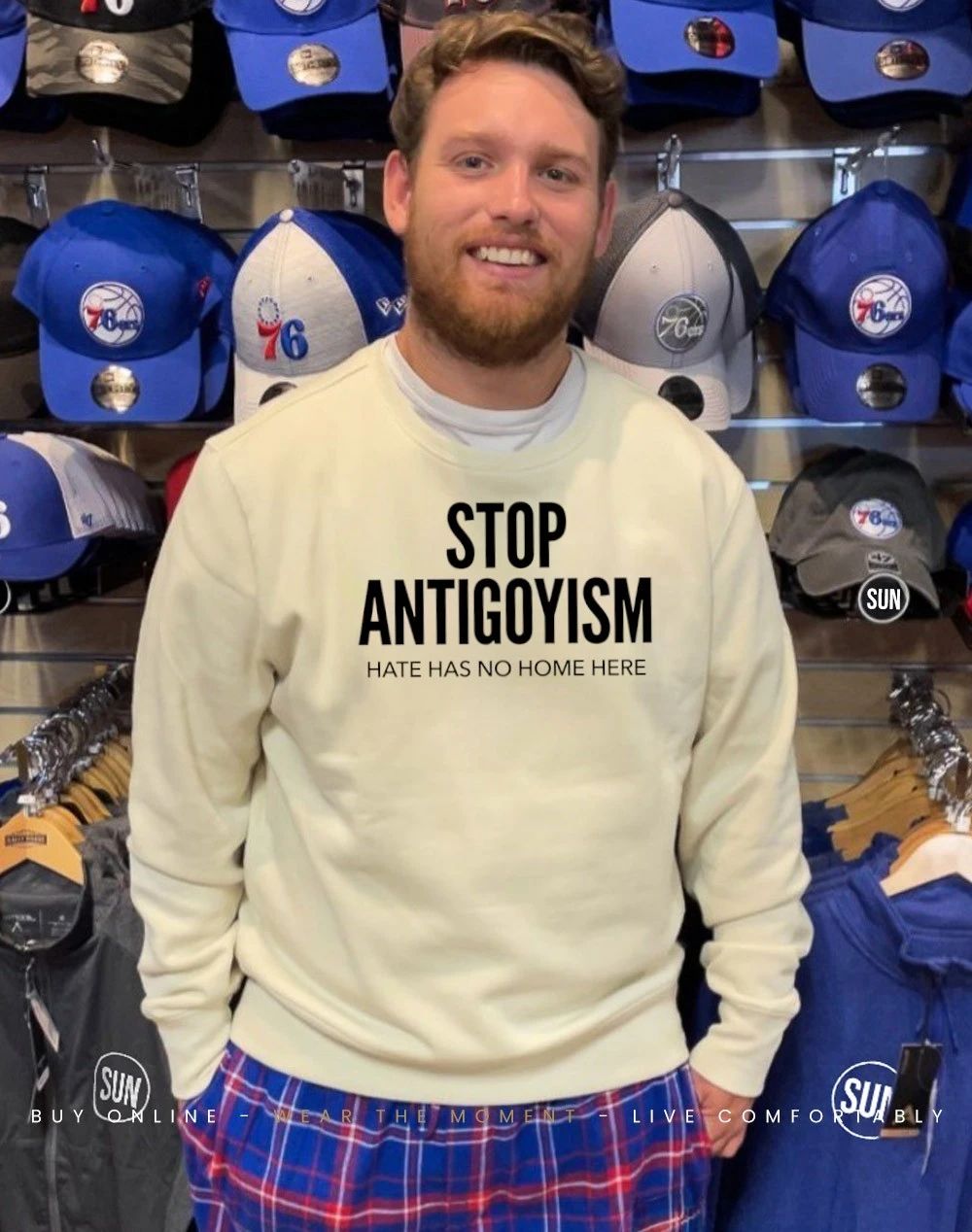 Stop Antigoyism hate has no home here shirt