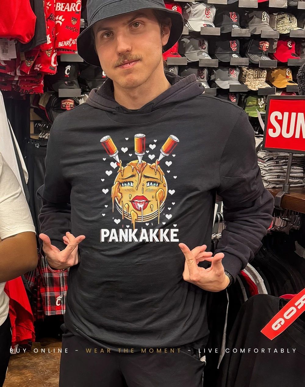 Pancake pankakke naughty horny shirt