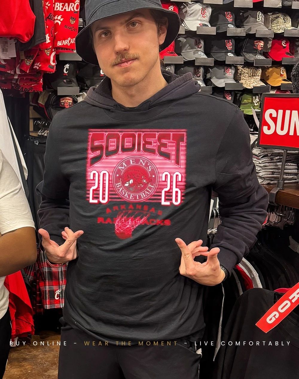 Arkansas Razorbacks sooieet sixteen 2026 shirt