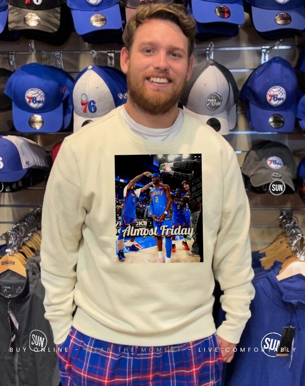 Almost Friday SGA Postgame OKC Thunders shirt