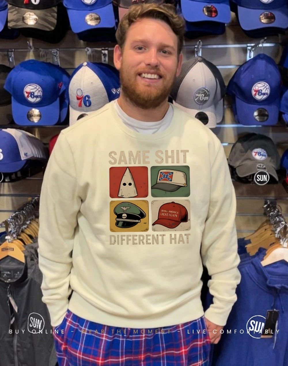 Same Shit Different Hat Anti Trump Protest Shirt