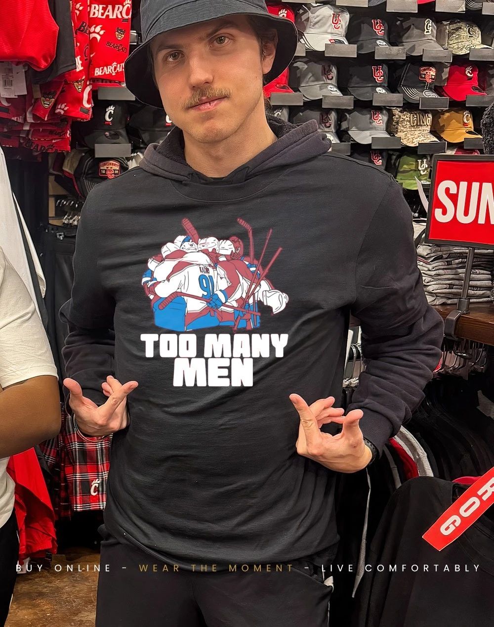 Kadri Hockey Too Many Men shirt