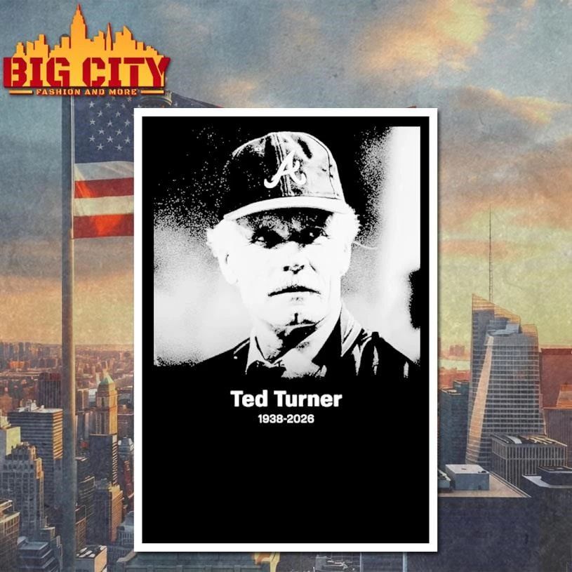 Ted Turner 1938-2026 Shirt