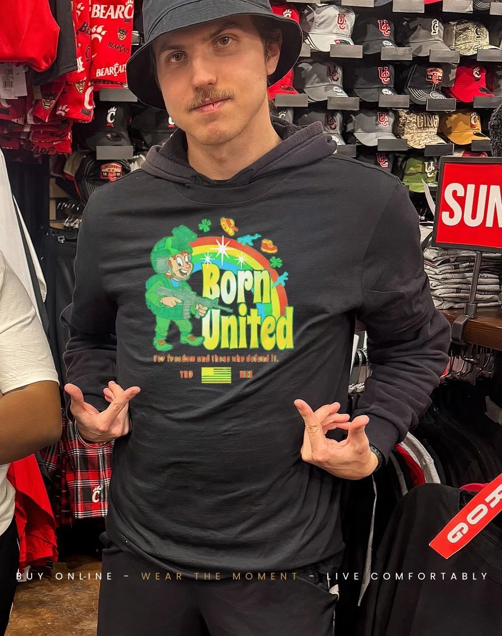 Born United Feelin’ Lucky St. Patrick’s Day shirt