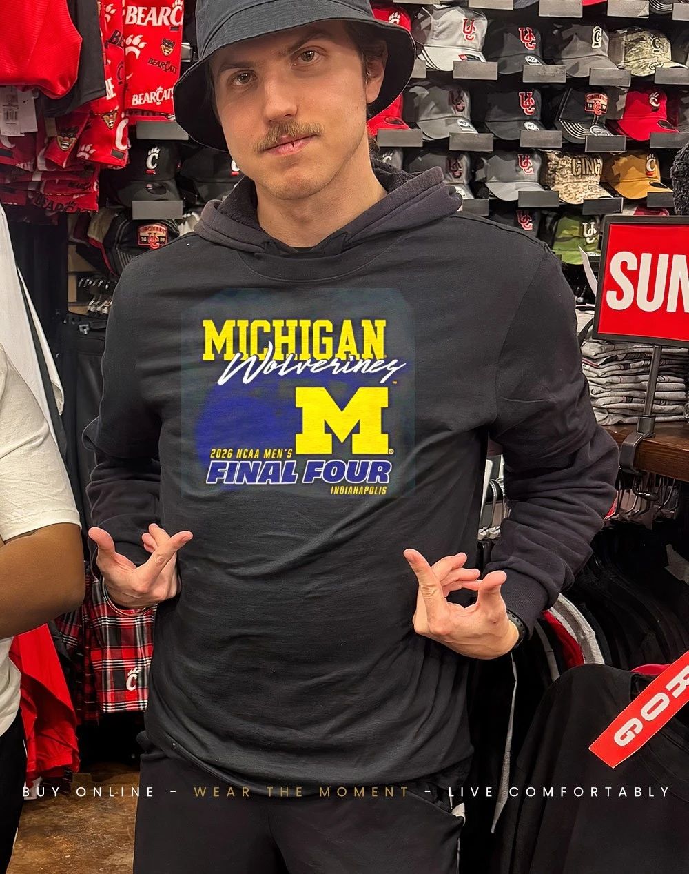 Michigan Wolverines 2026 NCAA Men’s Final Four basketball vintage shirt
