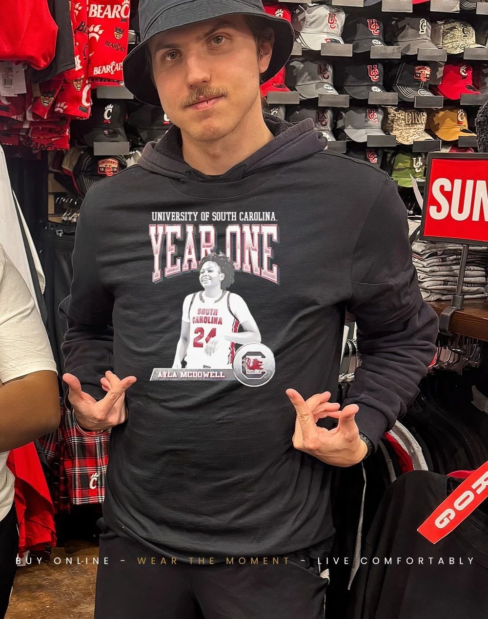 Ayla McDowell South Carolina Gamecocks Year One shirt