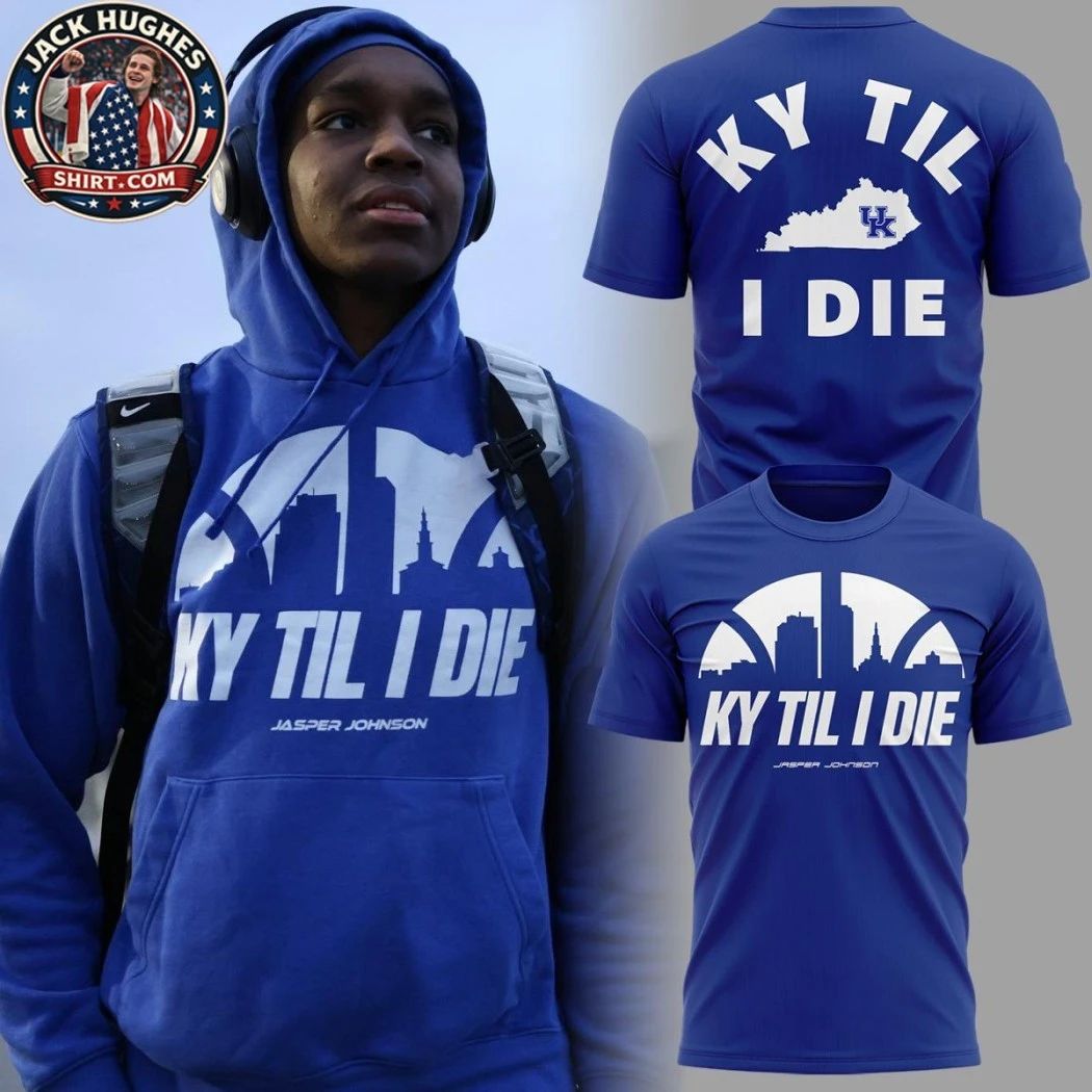 Kentucky Wildcats 2026 KY Til I Die Logo Two Sided T-Shirt