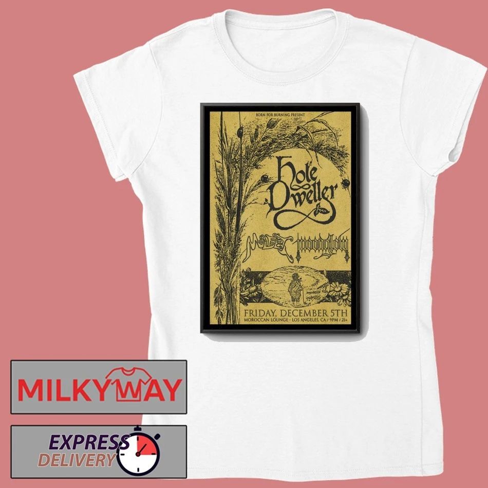 Hole Dweller Dec 5 2025 The Moroccan Lounge Show Poster shirt