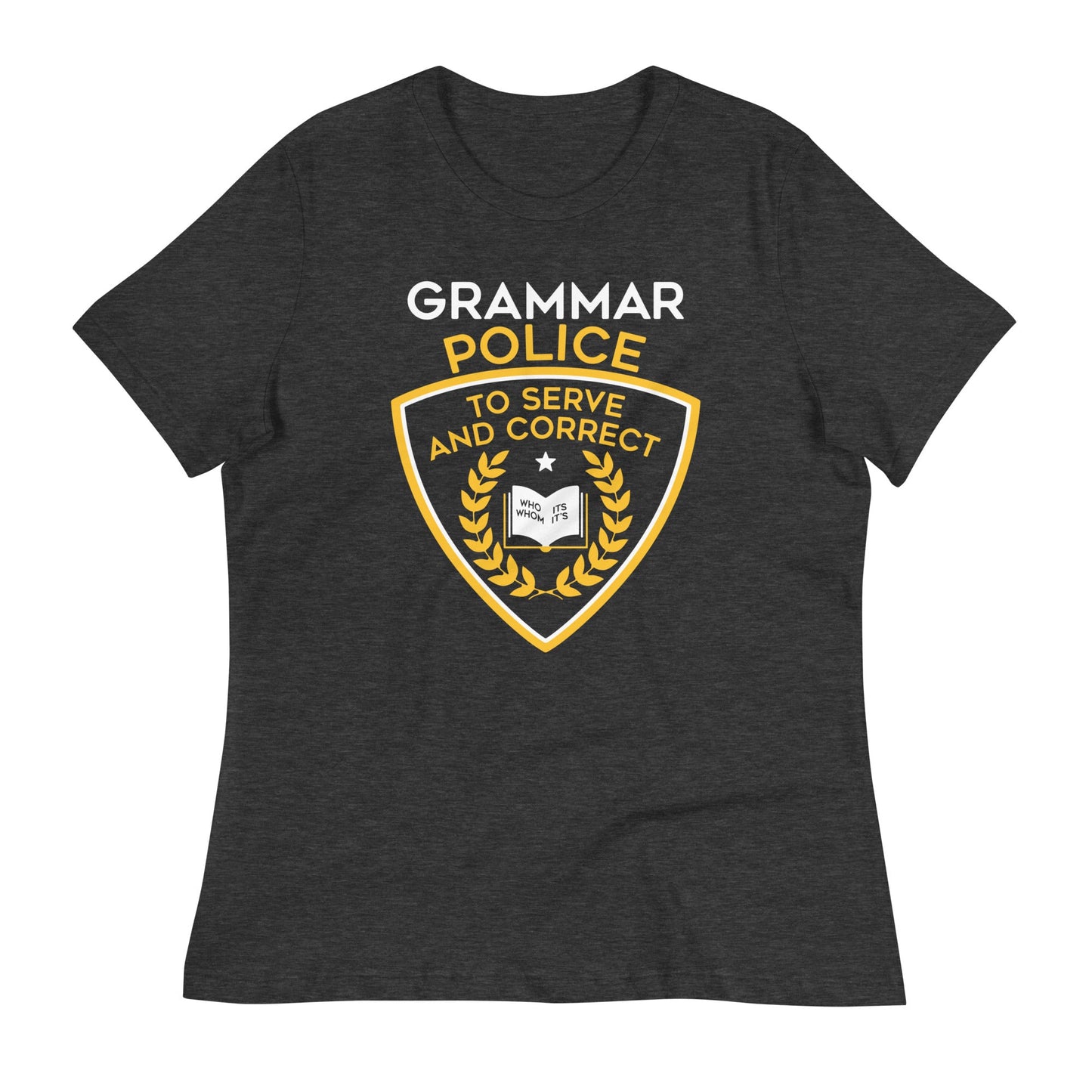 Grammar Police Women's Signature Tee