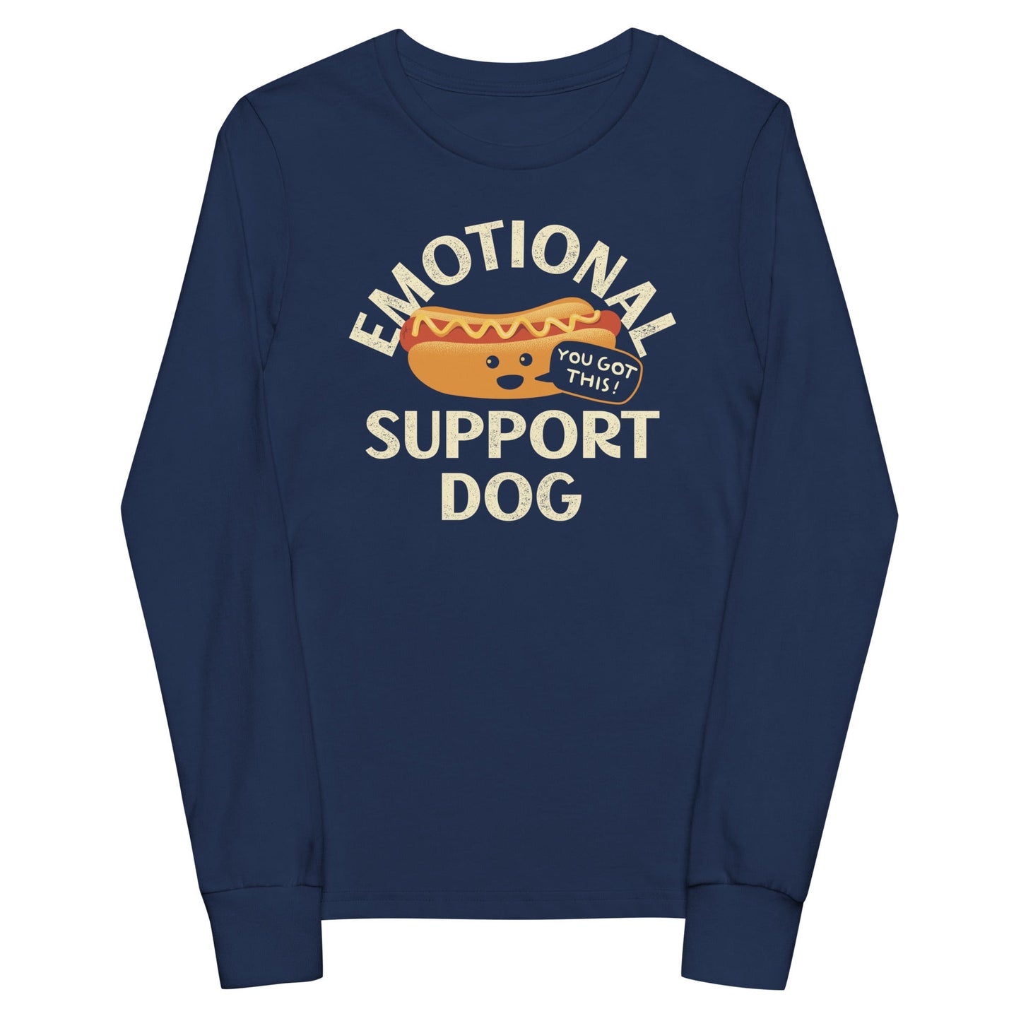Emotional Support Dog Limited Edition Drop Kid's Long Sleeve Tee