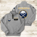 Buffalo Sabres Quilted Stand Collar Sweatshirt Personalized Gift For Men