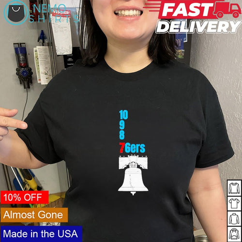 10 9 8 76ers Philadelphia 76ers shirt