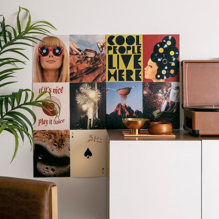 Retro Espresso - Limited Edition Collage Set