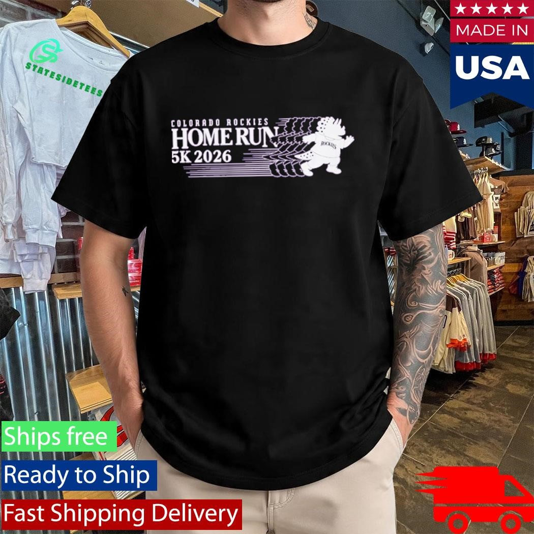 2026 Colorado Rockies Home Run 5K Shirt