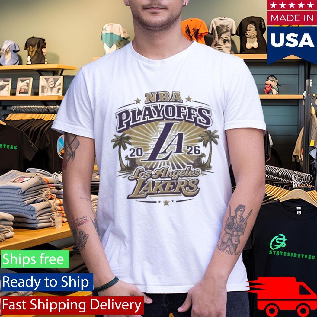 2026 NBA Playoffs Los Angeles Lakers Basketball Shirt