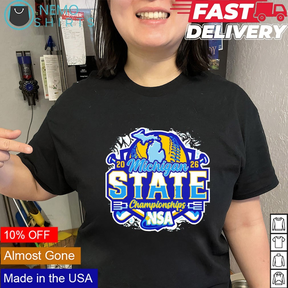 2026 NSA Michigan State Championships Fastpitch Tournament shirt