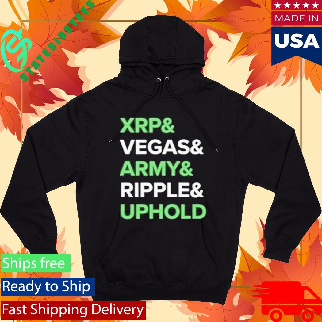 2026 XRP Vegas Army Ripple Uphold Shirt