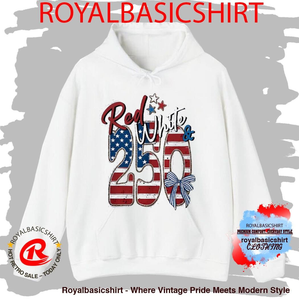 250th Anniversary Red White And Blue Shirt