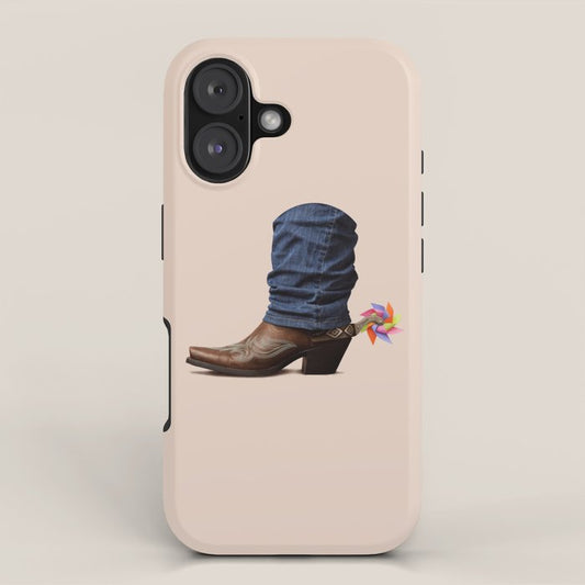 Funny Cowboy  iPhone Case Gallery Image 1