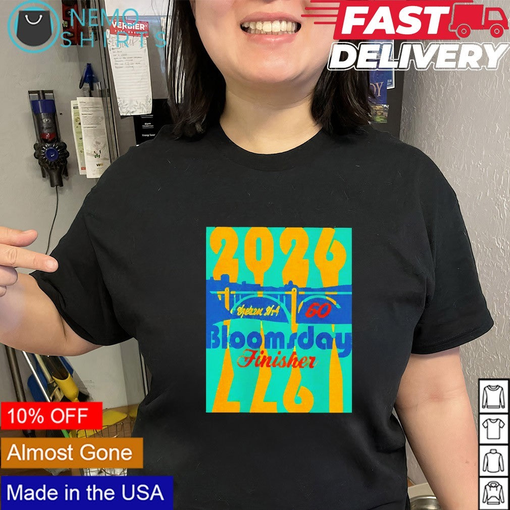 Bloomsday Finisher 2026 50th annual shirt