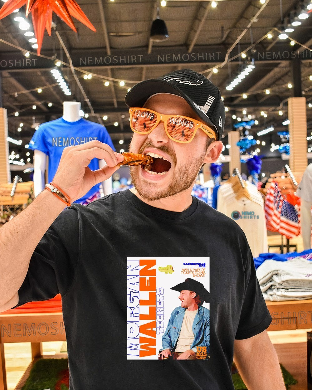 Morgan Wallen Gainesville May 15th win a pair of tickets to his show shirt
