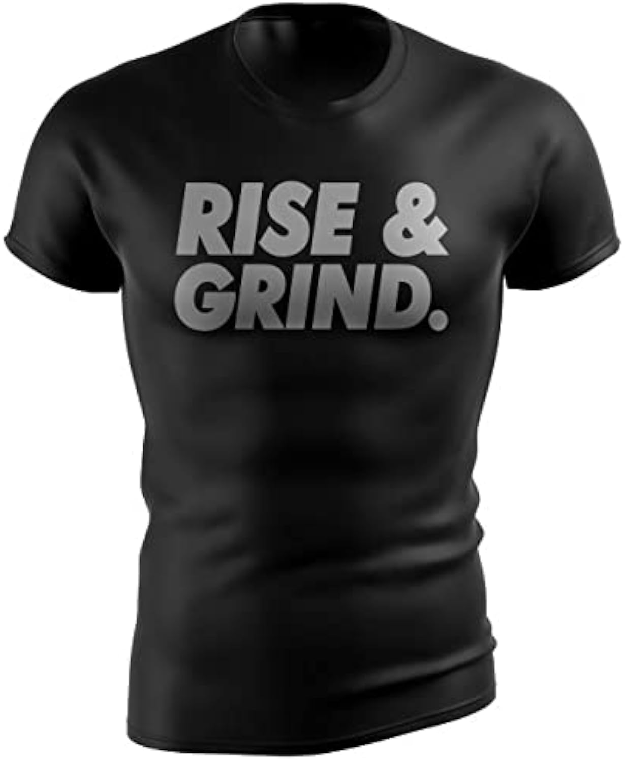Men's Motivational Gym T-Shirt | Slim Fit, Short Sleeve Workout Tee for Bodybuilding, Training & Fitness