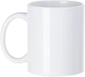 Sublimation Mug 11 oz, Sublimation Blanks, Ceramic Coffee Cup, White Cups for DIY Sublimation Printing, Painting and Personalized Gifts, 1 Pack