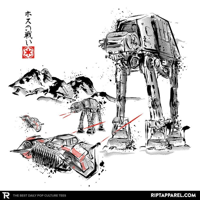 Battle in the Snow Sumi-E – Sumi Ink Wars