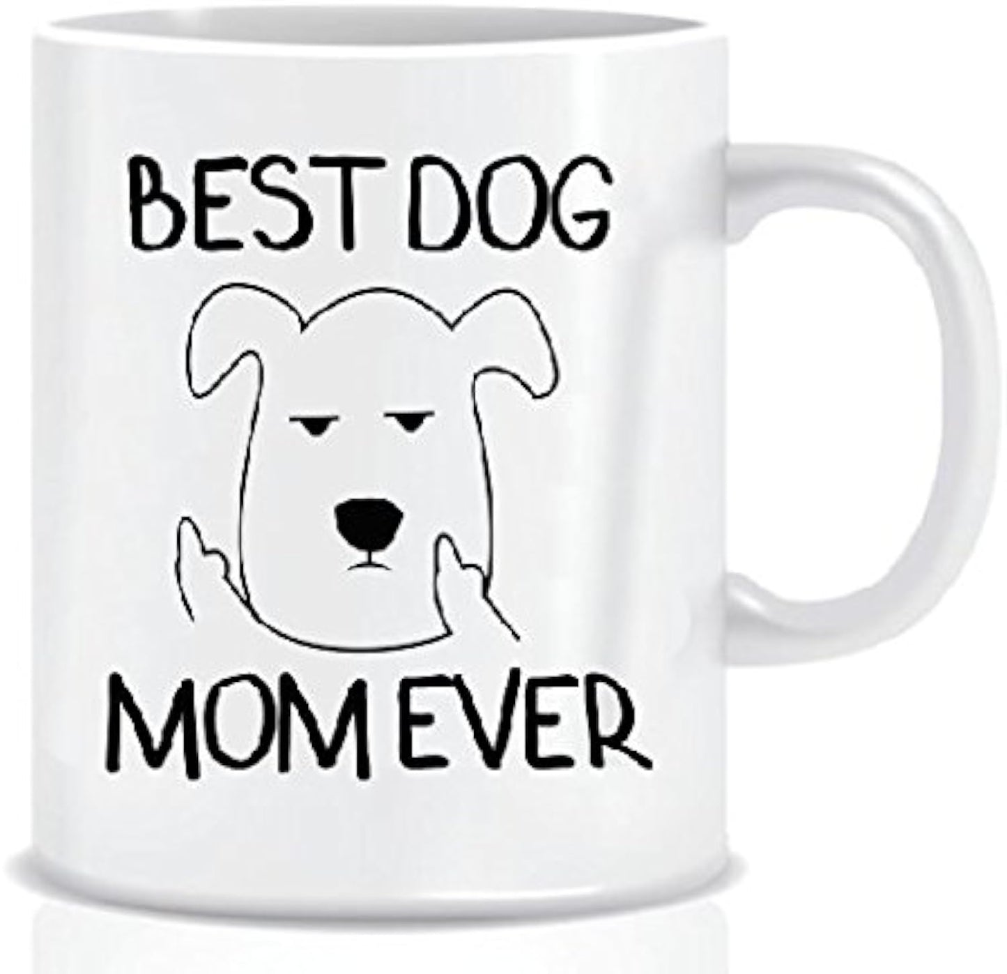 BLUE RIBBON Mothers Day Gifts, Best Mom Ever Coffee Mug for Mothers, 11 oz
