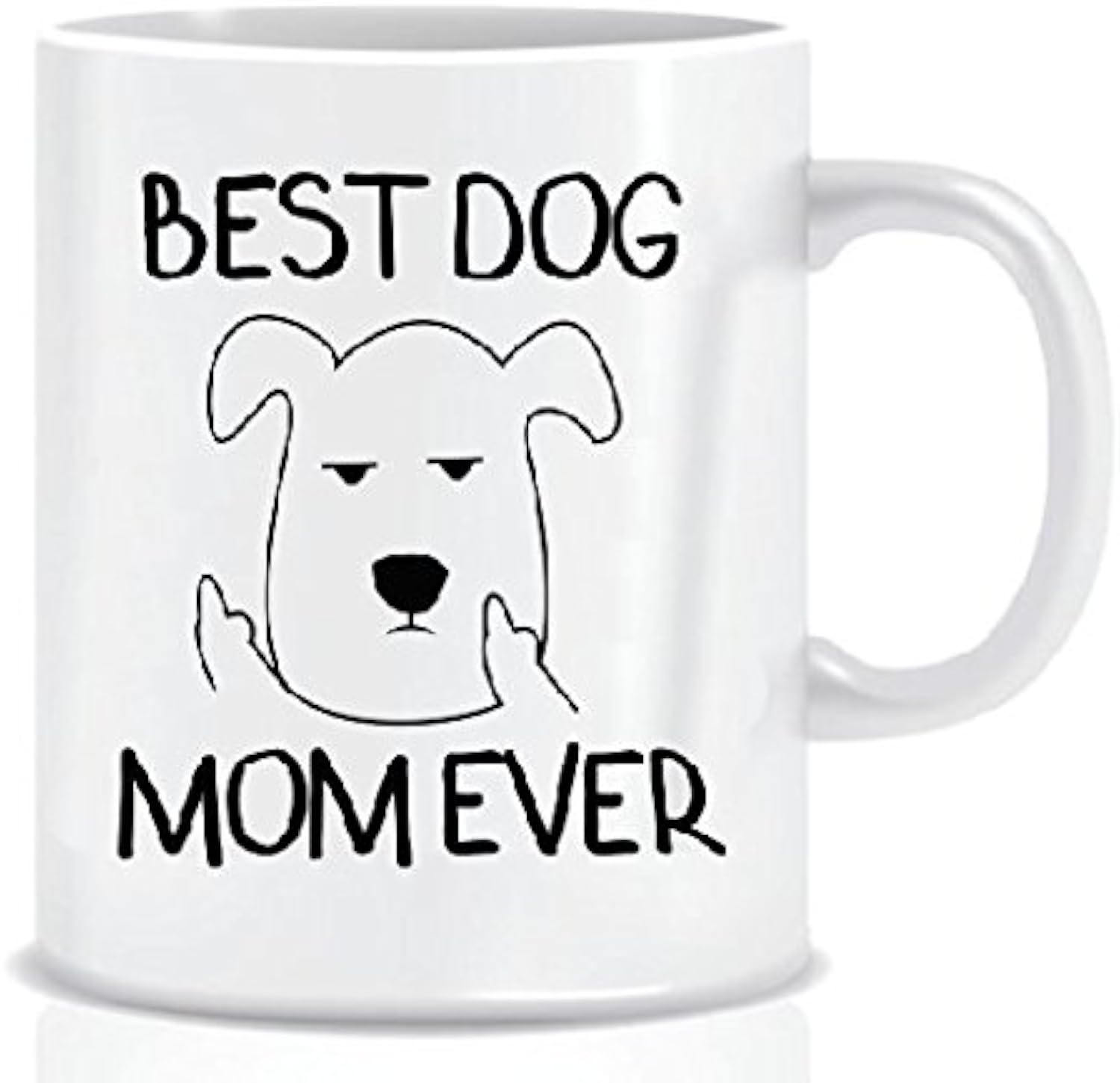 BLUE RIBBON Mothers Day Gifts, Best Mom Ever Coffee Mug for Mothers, 11 oz