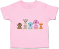 Toddler T-Shirt Dogs Puppy Family Dog Lover Pet Cotton Cute Boy & Girl Clothes