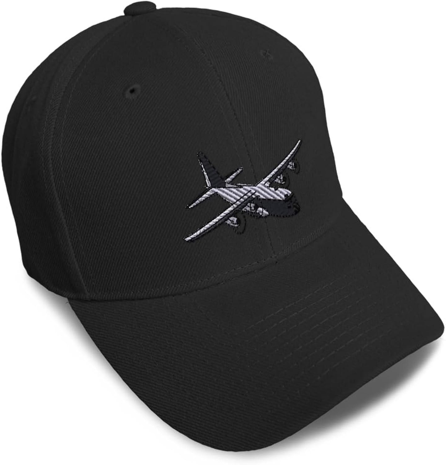 Custom Baseball Caps for Men & Women Embroidered C-130 Aircraft Embroidery Ladies & Men Baseball Hats
