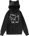 Cat Hoodies for Women Teen Girls