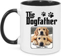 Custom Dog Dad Mug, Personalized Dog Dad Coffee Mug with Photo Pet, Papa Coffee Cup, Gift for Husband, Papa, Daddy, Men, Birthday, Father's Day Gifts, Christmas Style 4