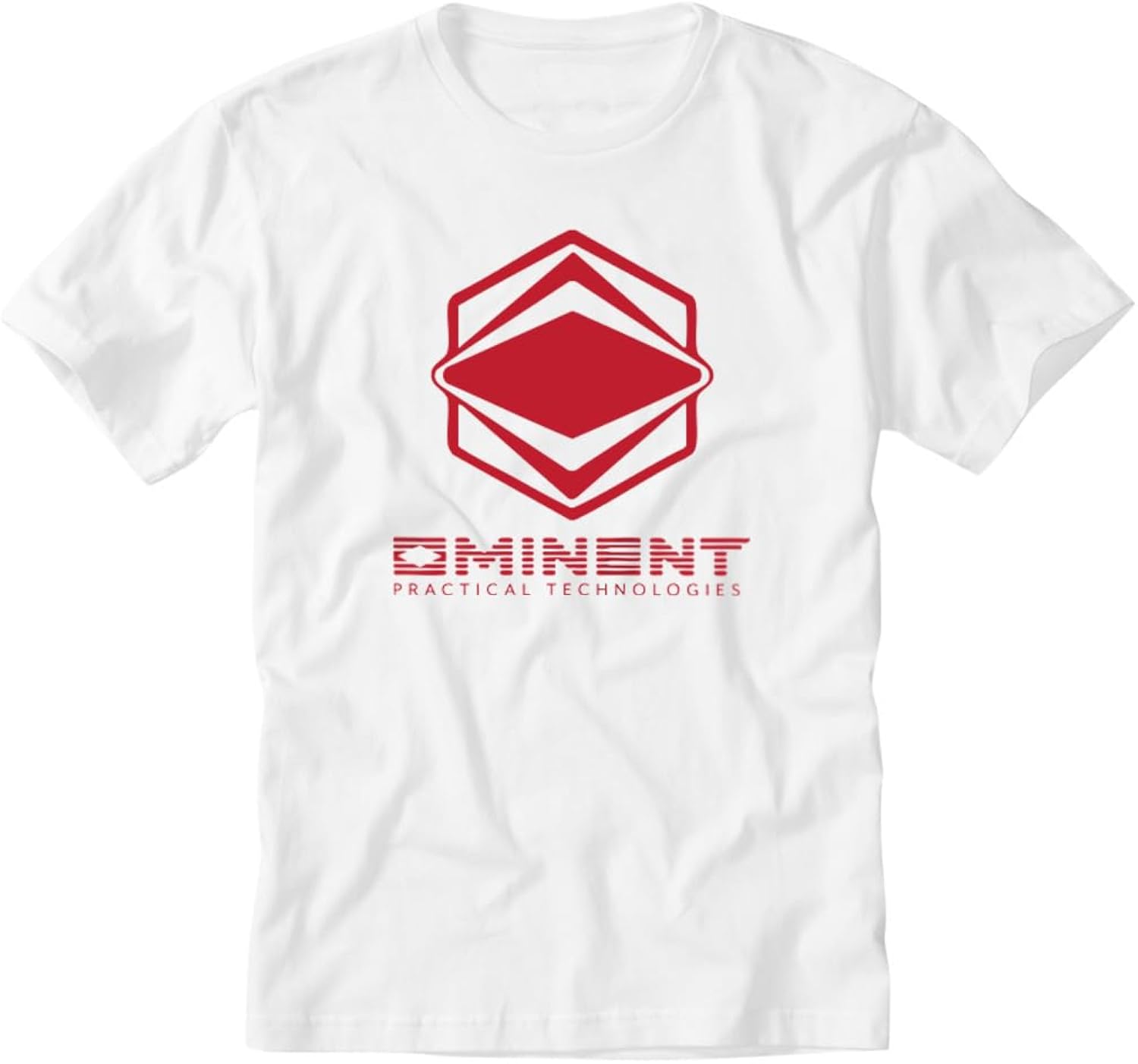 Omminent Industries Grounded Gaming T-Shirt, White Short Sleeve, Ultra Soft, Fan Art Collection
