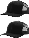 Richardson 112 Classic Six-Panel Adjustable Snapback Trucker Cap | Bulk Packs Available