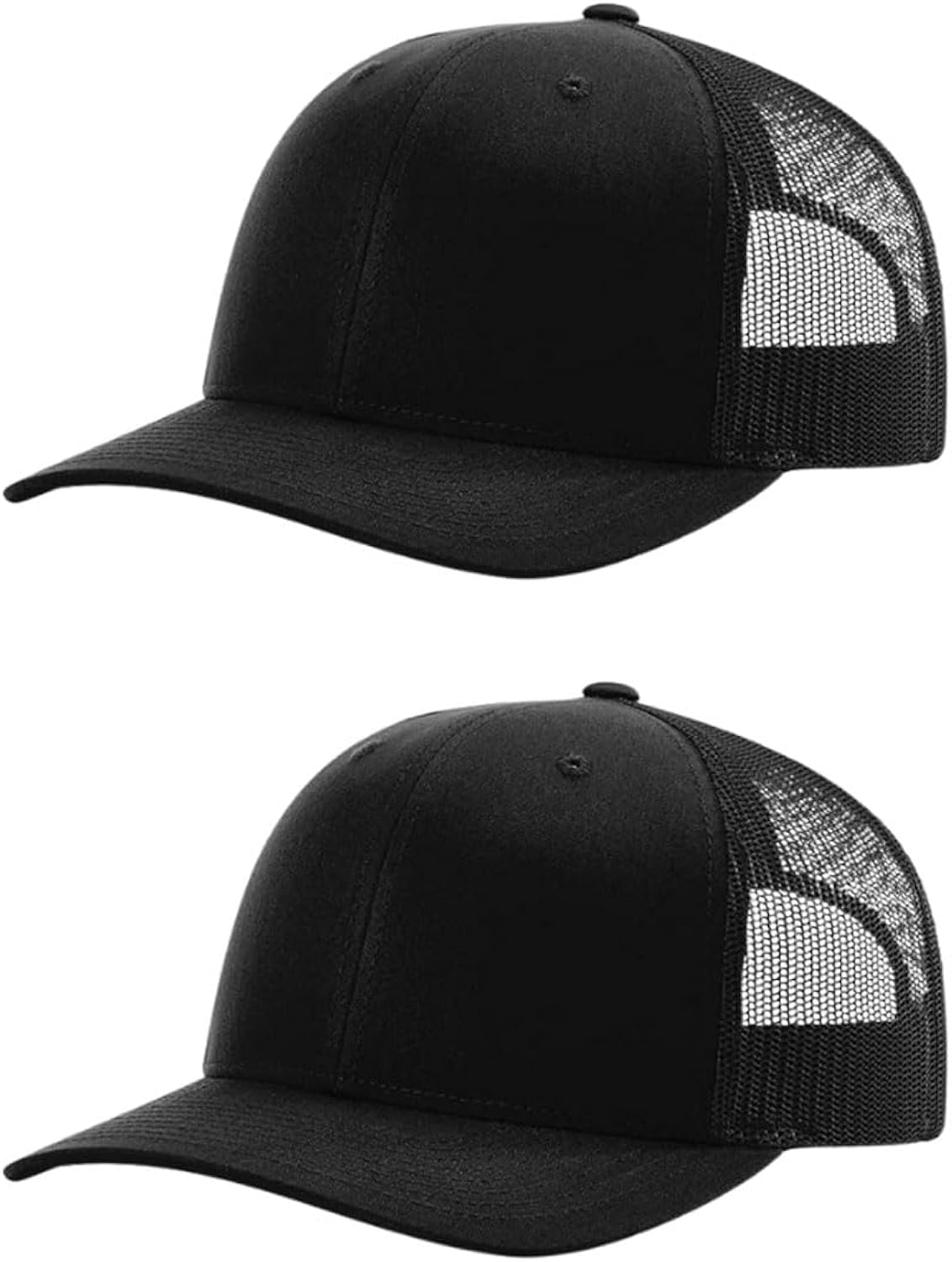 Richardson 112 Classic Six-Panel Adjustable Snapback Trucker Cap | Bulk Packs Available