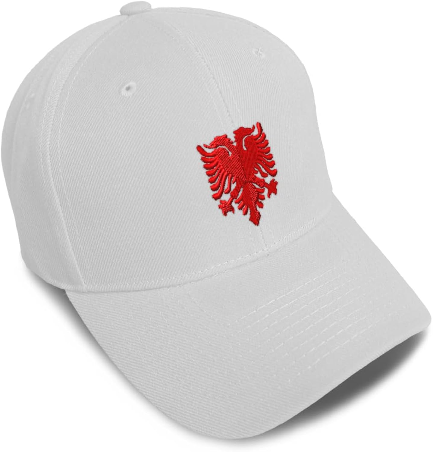 Custom Baseball Caps for Men & Women Embroidered Albanian Eagle Embroidery Ladies & Men Baseball Hats