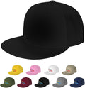 Custom Hat Personalized Flat Bill Snapback Hats for Men Women Design Your Own Image/Text/Logo Baseball Cap Gift