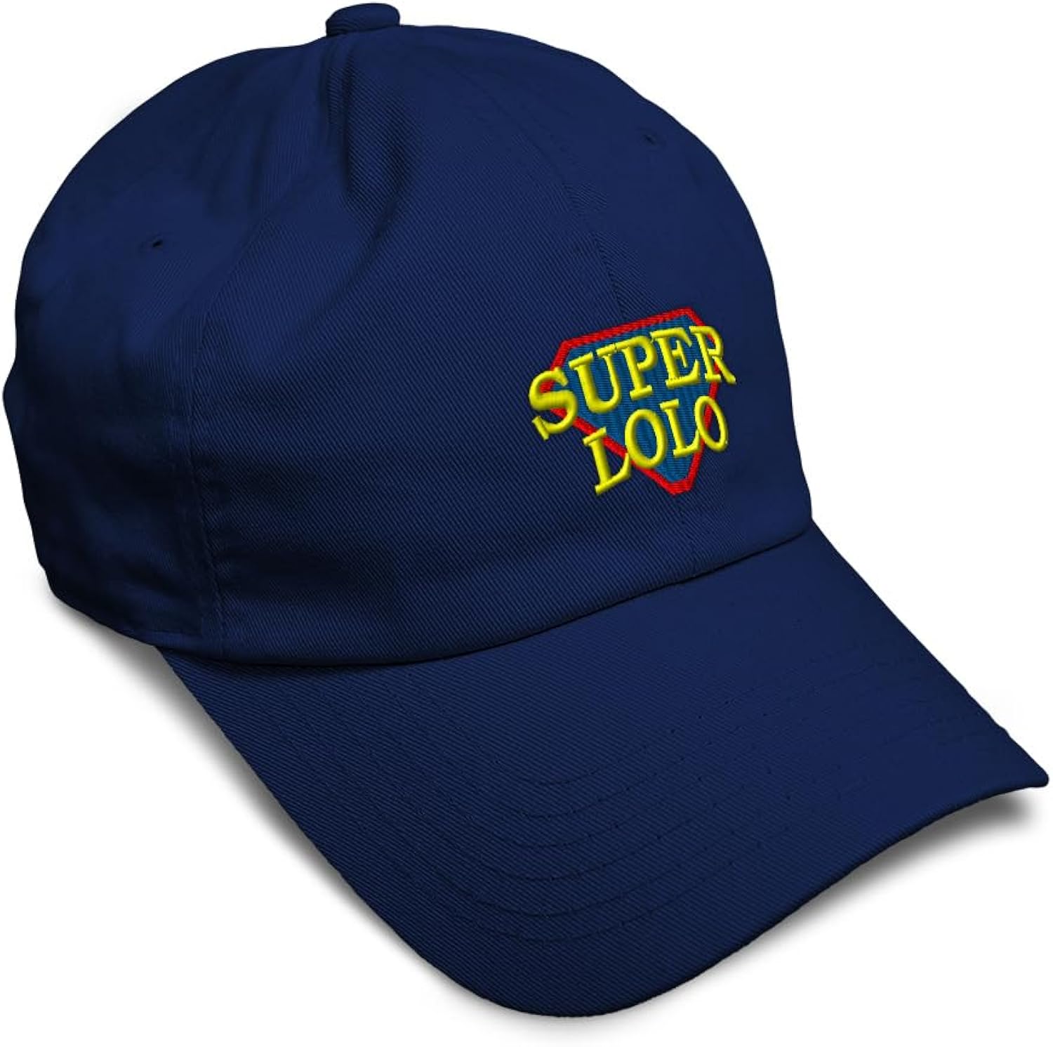 Soft Baseball Hat Embroidered Dad Hat Super Lolo Philippines Grandfather Pops Men & Ladies Baseball Cap