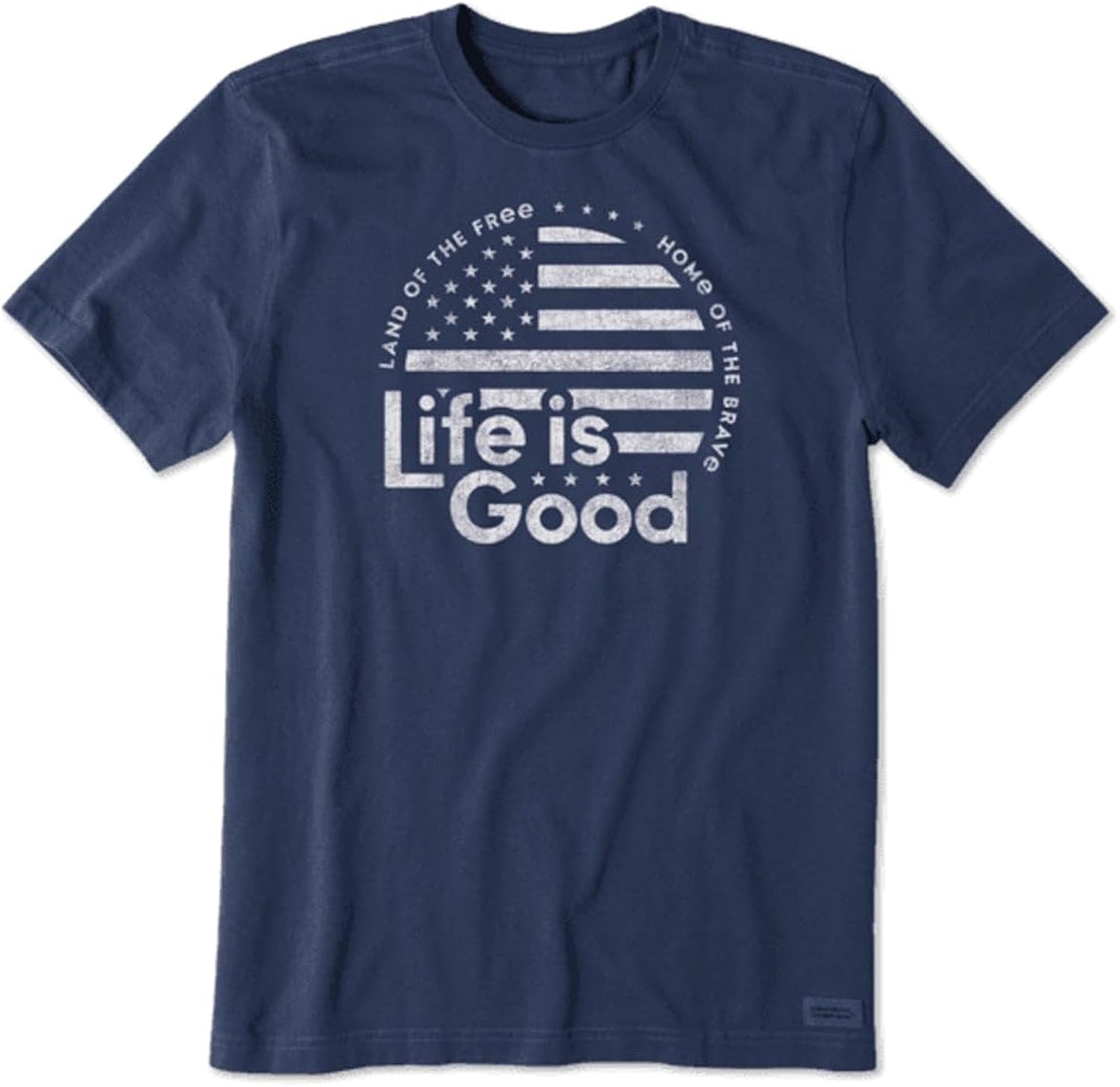 Mens Crusher Tee Lig Flag Circle