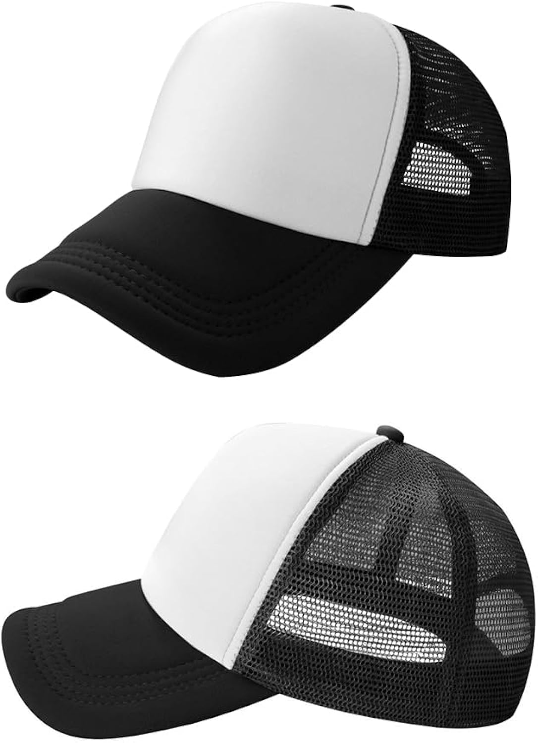 Custom Baseball Cap Design Your Own Photo Name, Personalized Unisex Trucker Hat for Dad Mom