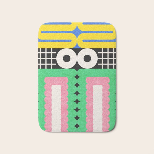 Funny Face Bath Mat Gallery Image 1